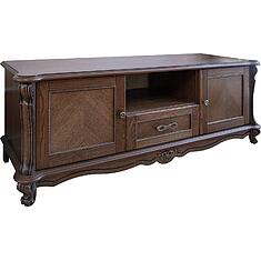 Фото - Тумба ТВ «Алези» П1.350.0.02 (П350.02), массив дуба, Табак