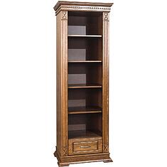 Фото - Стеллаж «Верди Классик» П1.0487.0.17, массив дуба, Дуб рустикаль