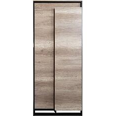 Фото - Шкаф «Каньон Лофт» П3.0561.0.19/39, ЛДСП, Дуб Каньон+чёрный