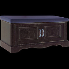 Фото - Тумба «Паола» БМ2.671.3.74(2174), массив дуба, Розовый пепел