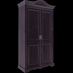 Фото - Шкаф для одежды 2д «Паола» БМ2.671.3.02(2169), массив дуба, Розовый пепел