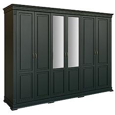 Фото - Шкаф для одежды 6д «Верди Классик» П3.0487.1.28, массив дуба, Грин