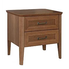 Фото - Тумба прикроватная «Вилора» БМ2.775.1.30, ДСП+шпон, Коньяк