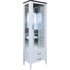 Фото - Шкаф с витриной «Вилора» БМ2.775.0.05(-01), ДСП+шпон, Айвори