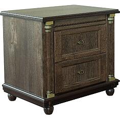 Фото - Тумба прикроватная «Валенсия Д Классик» П03.591.1.12, массив дуба, Табак