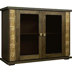 Фото - Тумба комбинированная «Тунис» П6.343.0.16 (П343.16Ш), Венге c золочением