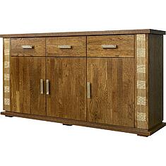 Фото - Тумба «Тунис» П6.343.0.09 (П343.09Ш), Черешня с золочением