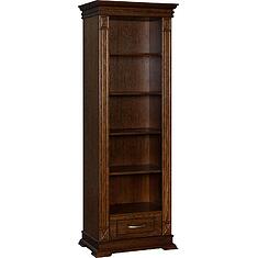 Фото - Стеллаж «Верди Классик» П1.0487.0.17, массив дуба, Черешня