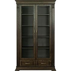 Фото - Шкаф 2д «Верди Классик» П1.0487.0.27, массив дуба, Венге