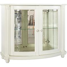 Фото - Тумба 2-Д «Валенсия Д Классик» П3.0591.0.08, массив дуба, Слоновая кость