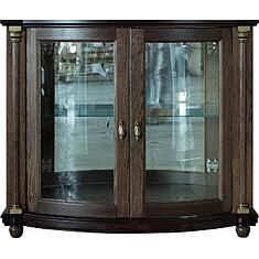 Фото - Тумба 2-Д «Валенсия Д Классик» П3.0591.0.08, массив дуба, Табак