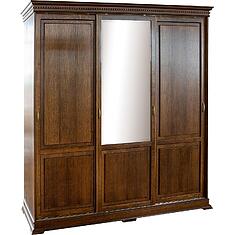 Фото - Шкаф-купе 3д «Верди Классик» П3.0487.1.38, массив дуба, Черешня с золочением