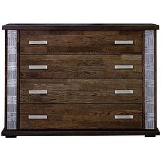 Фото - Комод «Тунис» П6.343.1.02 (П344.02), Венге с серебром