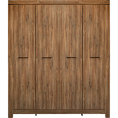 Фото - Шкаф для одежды 4д «Гранде» П6.606.1.16 (П622.16), ЛДСП, Дуб Стирлинг