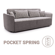 Фото - 3-х местный диван «Говард» (3м), ткань, 22 группа