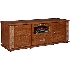 Фото - Тумба ТВ «Тунис» П6.343.0.14 (П343.14Ш), Медовый с золочением