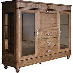 Фото - Тумба-бар «Юстина Люкс» БМ2.690.0.38, массив дуба, Орех