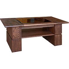 Фото - Стол журнальный «Хедмарк» БМ2.761.0.41(2250), массив дуба, Венге