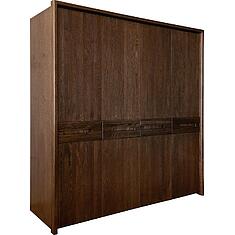 Фото - Шкаф для одежды 4д «Хедмарк» БМ2.761.1.27(2210), массив дуба, Венге