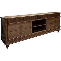 Фото - Тумба ТВ «Юстина Люкс» БМ2.690.0.76, массив дуба, Орех