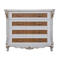 Фото - Комод «Альба» П4.485.1.11 (П524.11с), Слоновая кость с золочением