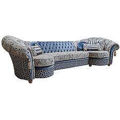 Фото - Угловой диван «Мадлен» (4L30м4R), ткань, 22 группа