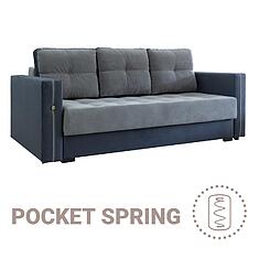 Фото - 3-х местный диван «Мелисса» со столиком (3мL/R)