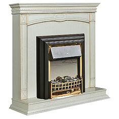 Фото - Портал для камина «Верди Классик» П1.0487.0.24, Слоновая кость с золочением