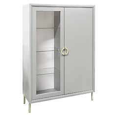 Фото - Шкаф 2д «Флора» П6.980.0.03, ЛДСП, Пепел