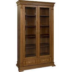 Фото - Шкаф 2д «Верди Классик» П1.0487.0.27, массив дуба, Дуб рустикаль