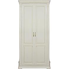 Фото - Шкаф для одежды 2д «Верди Классик» П3.0487.1.26, массив дуба, Слоновая кость