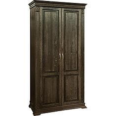 Фото - Шкаф для одежды 2д «Верди Классик» П3.0487.1.26, массив дуба, Табак