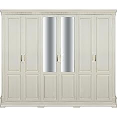 Фото - Шкаф для одежды 6д «Верди Классик» П3.0487.1.28, массив дуба, Слоновая кость