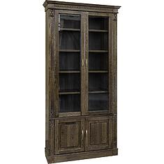 Фото - Набор мебели для библиотеки «Верди Классик» П3.0487.2.03, массив дуба, Табак