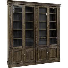 Фото - Набор мебели для библиотеки «Верди Классик» П3.0487.2.04, массив дуба, Табак