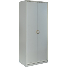 Фото - Шкаф для одежды 2д «Флора» П6.980.1.06, ЛДСП, Пепел