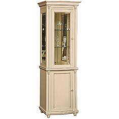 Фото - Шкаф комбинированный «Валенсия Классик» П3.0589.0.01-01, массив березы, Античная темпера с серебром