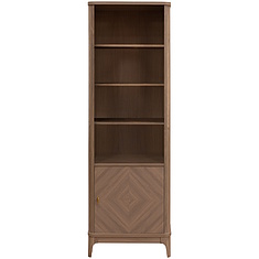 Фото - Стеллаж «Армани» П1.135.0.17, массив (сращенный мебельный щит) дуба, Дуб Крафт светлый