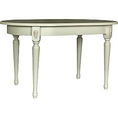 Фото - Стол «Милана 10» П4.265.0.24(313.02), массив дуба, Слоновая кость