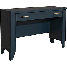 Фото - Стол туалетный «Амадей» П6.635.1.15, ДСП, облицованная шпоном дуба, Королевский синий