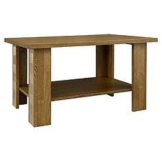 Фото - Стол журнальный «Тунис» П6.343.0.11 (П343.11Ш), дуб рустикаль с золочением