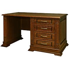 Фото - Стол письменный «Верди Классик» П3.0487.2.09, массив дуба, Черешня