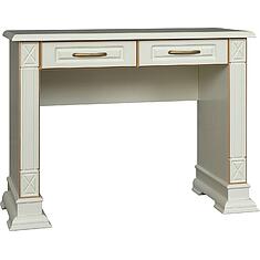 Фото - Стол туалетный «Верди Классик» П3.0487.1.36, массив дуба, Слоновая кость с золочением