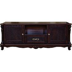 Фото - Тумба ТВ «Алези» П1.350.0.02 (П350.02), массив дуба, Горячий шоколад