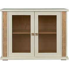 Фото - Тумба комбинированная «Тунис» П6.343.0.16 (П343.16Ш), Слоновая кость с золочением