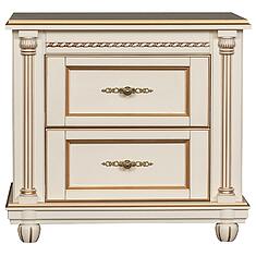 Фото - Тумба прикроватная «Валенсия Классик» П3.0589.1.12, Античная темпера с золочением