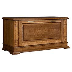 Фото - Тумба для обуви «Верди Классик» П3.0487.3.22, массив дуба, Дуб рустикаль