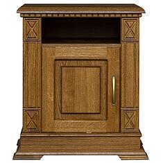 Фото - Тумба прикроватная «Верди Классик» П3.0487.1.03-01, массив дуба, Дуб рустикаль