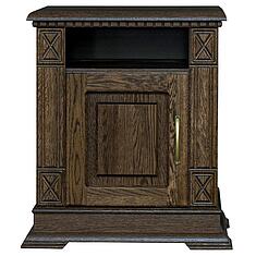 Фото - Тумба прикроватная «Верди Классик» П3.0487.1.03-01, массив дуба, Табак