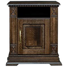 Фото - Тумба прикроватная «Верди Классик» П3.0487.1.03, массив дуба, Венге